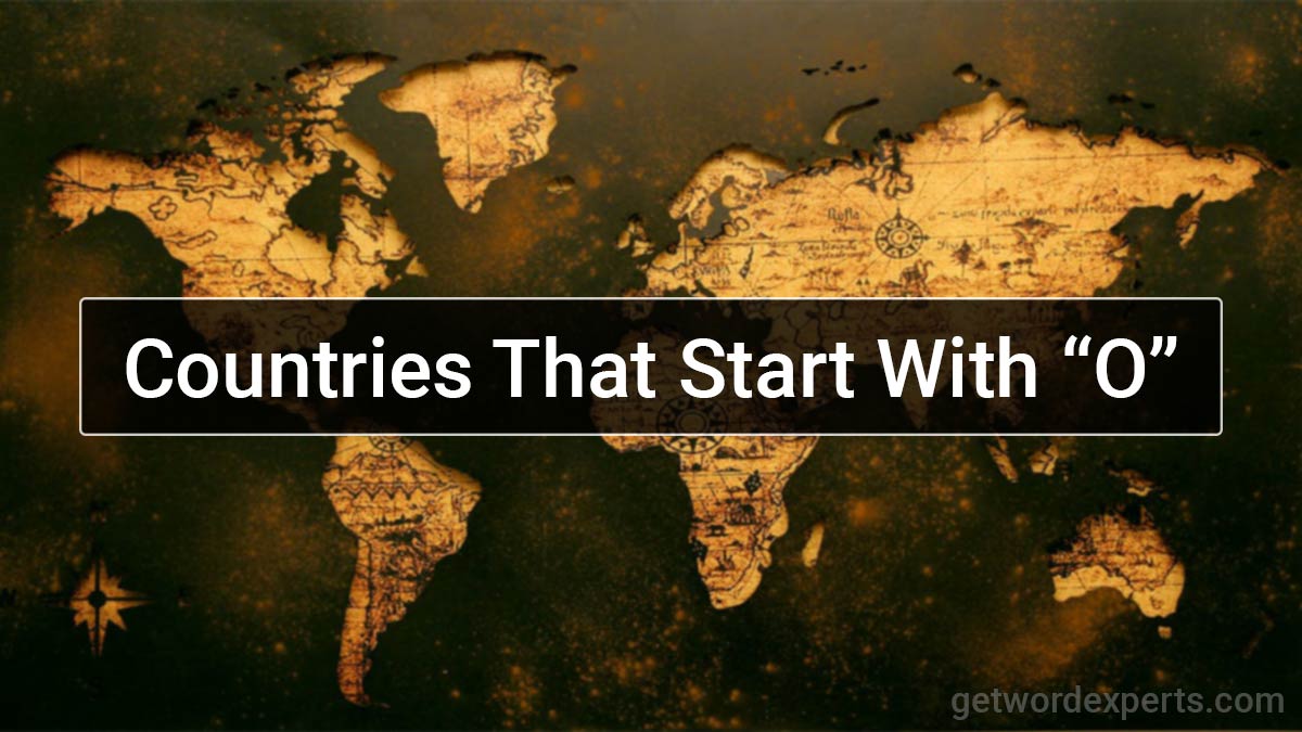 countries that start with o