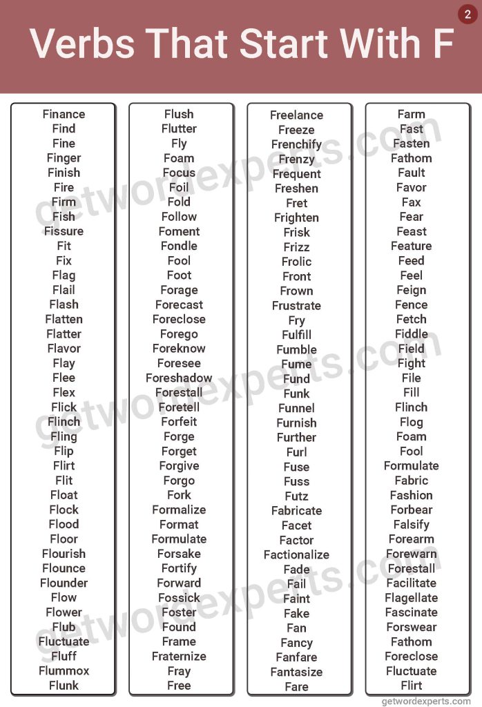 verbs that start with f-2