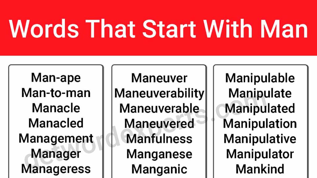 200 man words getwordexperts